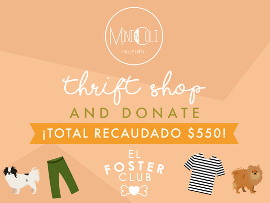 Thrift Shop and Donate: El Foster Club