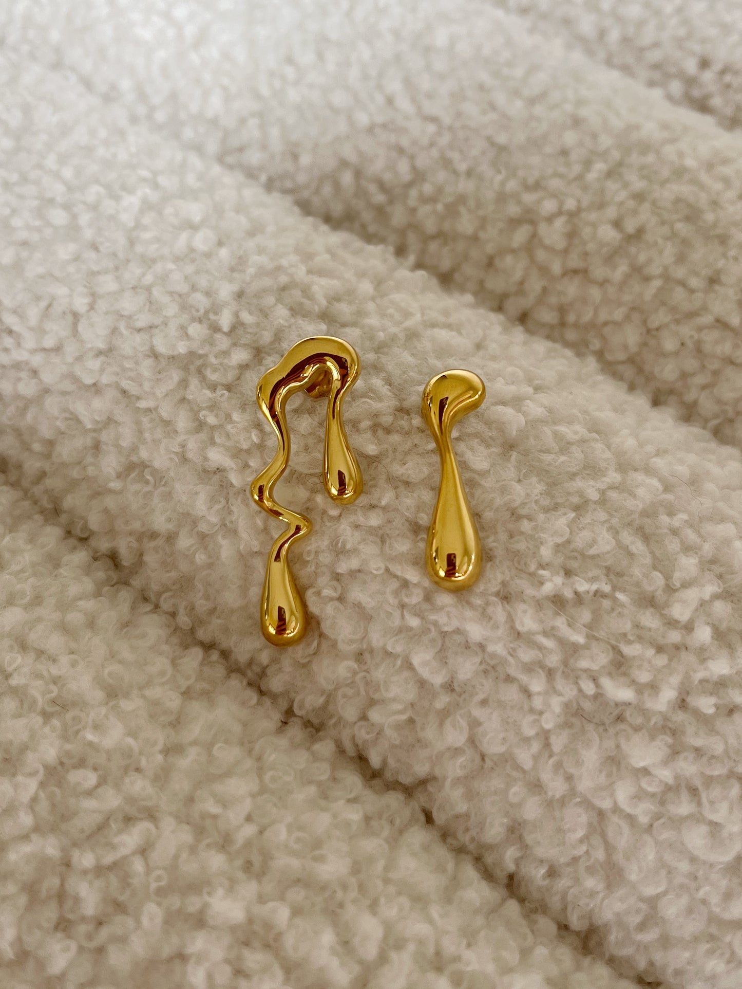 Melting Earrings