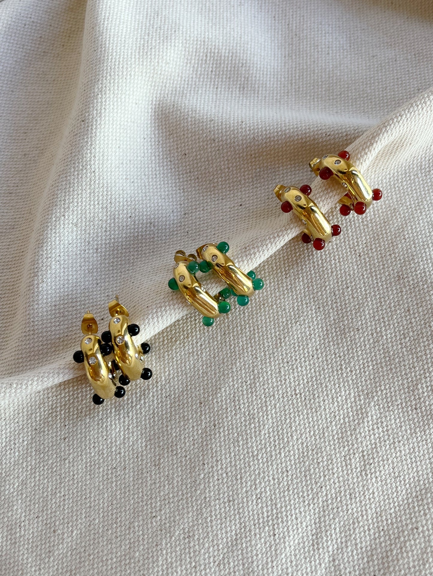 Color Pop Mini Chunky Hoops