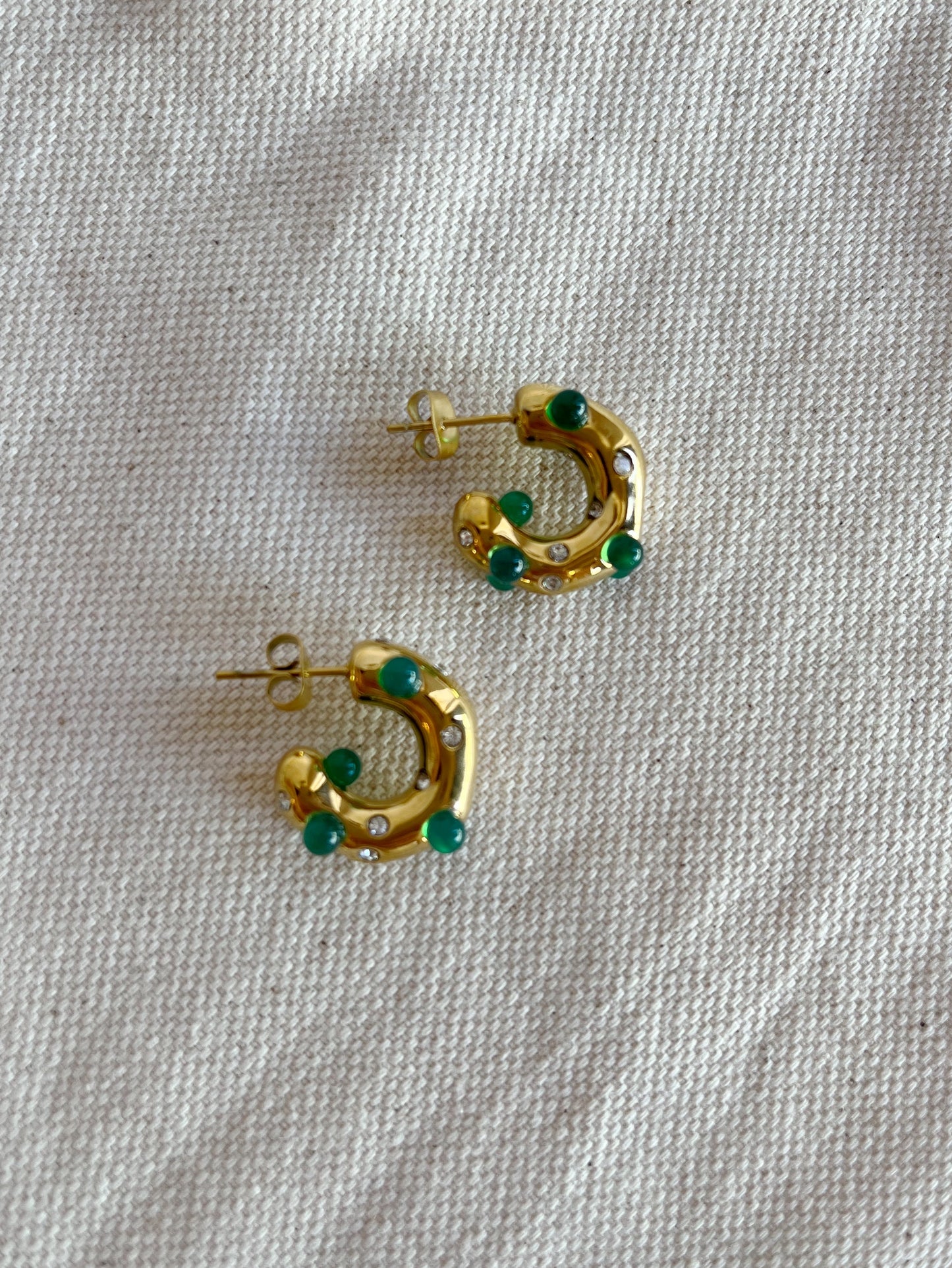 Color Pop Mini Chunky Hoops