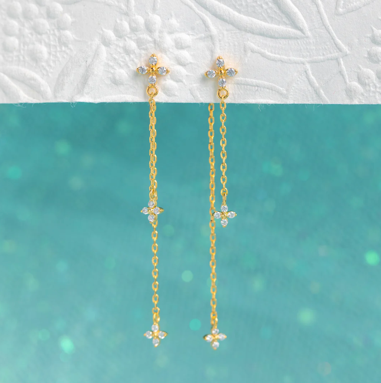 Bella Dangle Earrings by Girls Crew