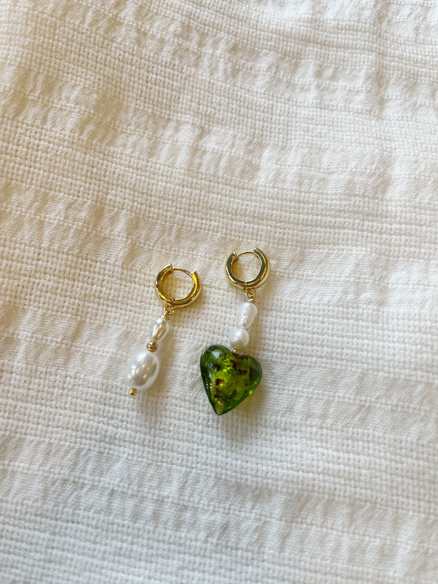 Sweetheart Mini Hoops by Marisol