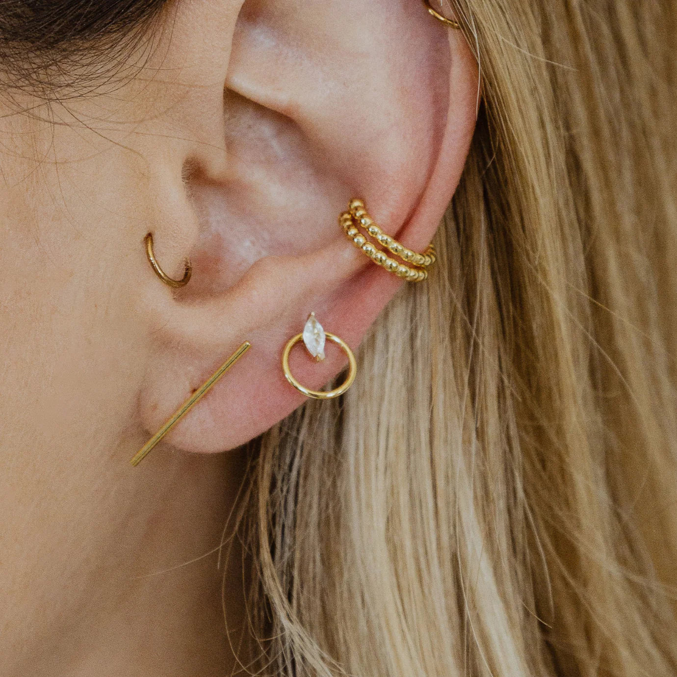 Natalia Stud + Micro Hoop by Ear Kit