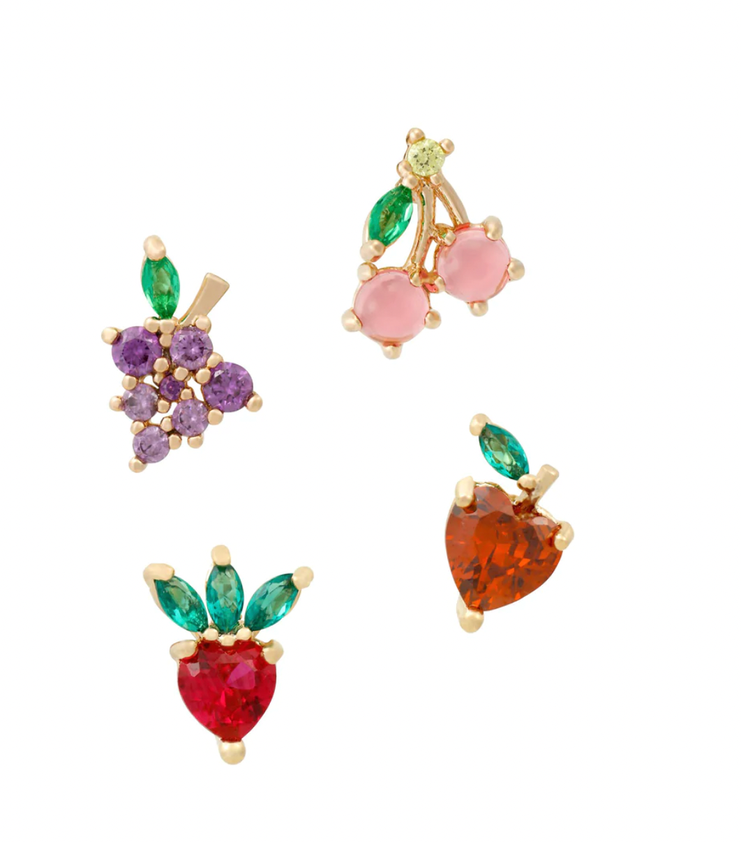 Fruit Basket Stud Set by Girls Crew