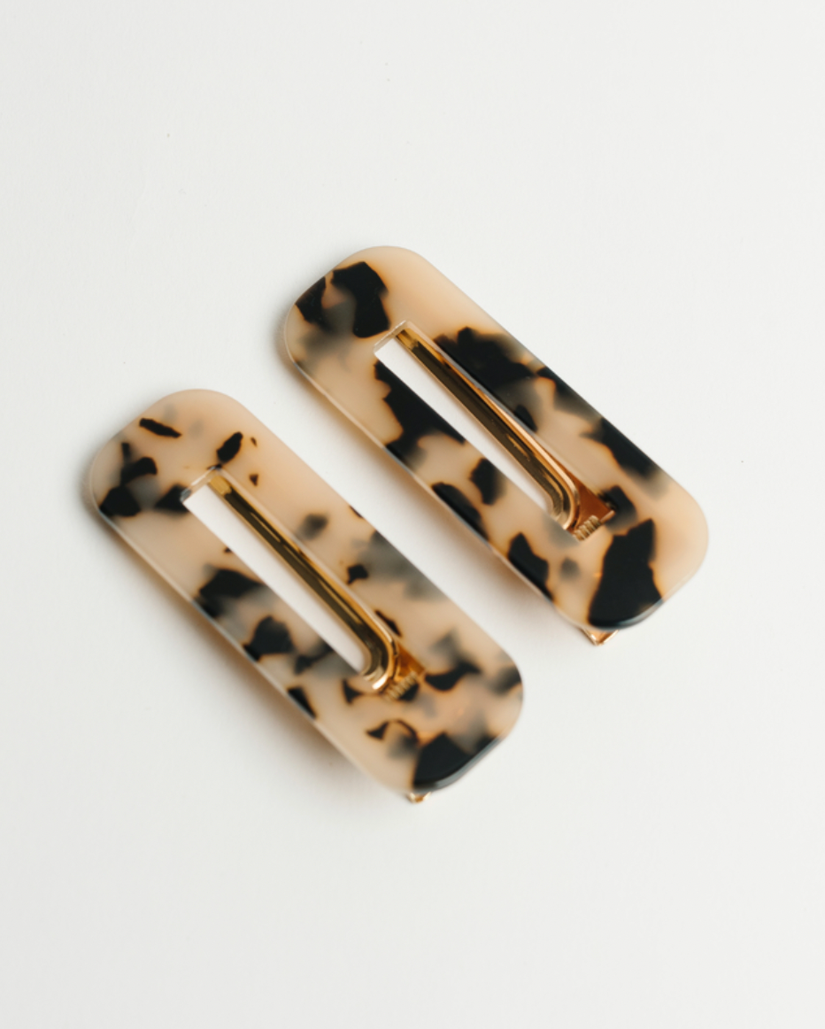 Ivory Tortoise Duo by Nat + Noor