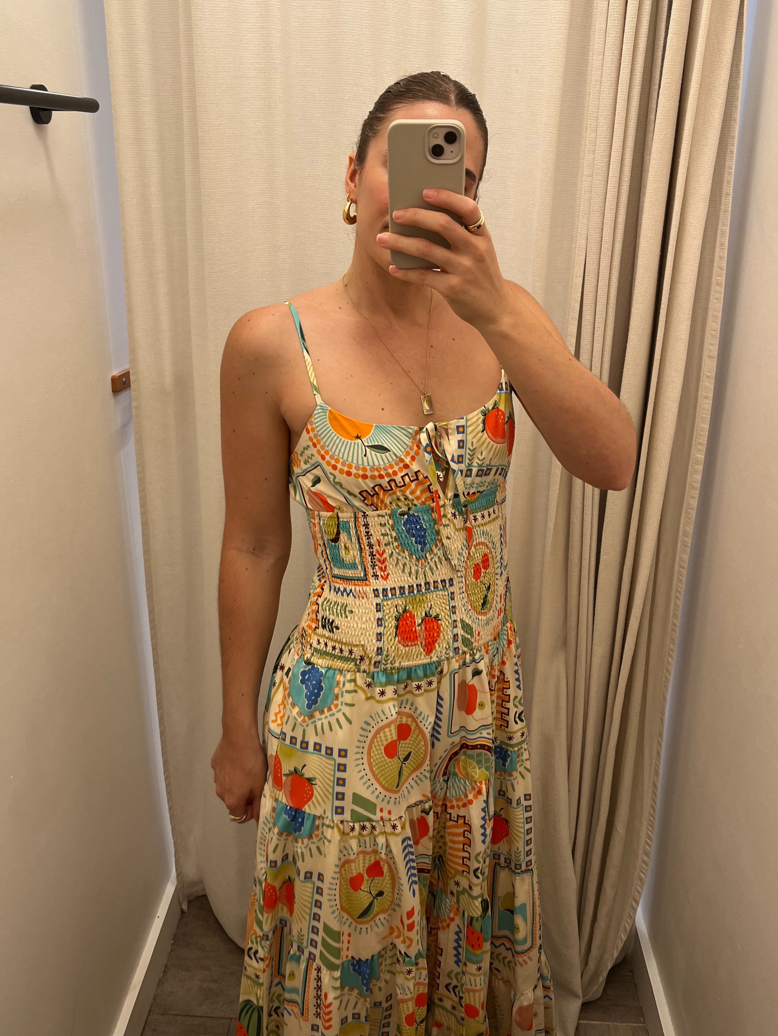 Tropical Midi Dress By Moon River