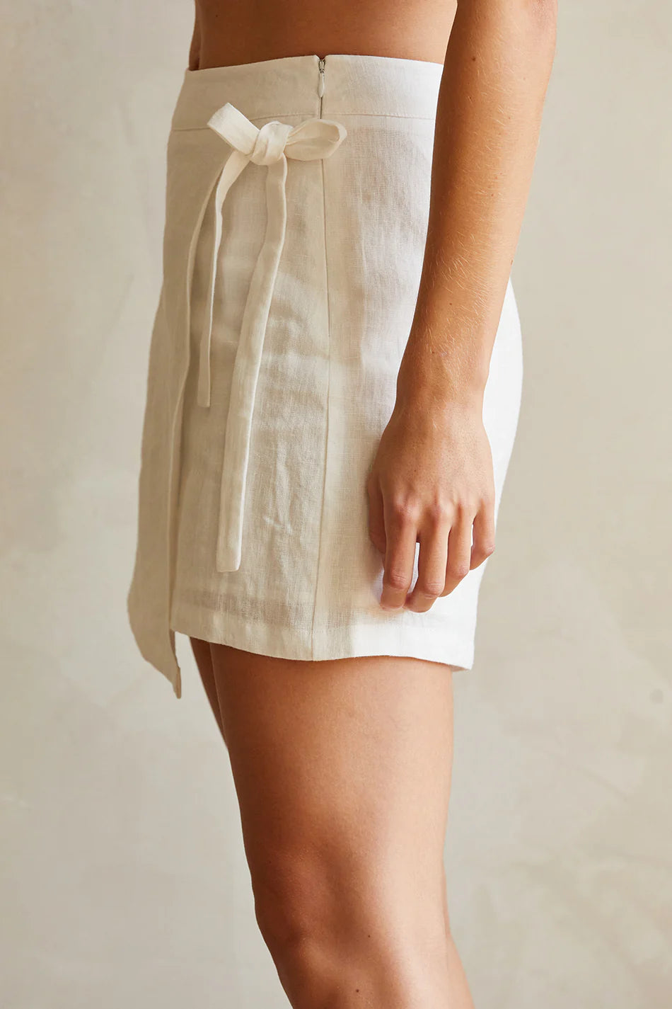 Adelle Linen Skort