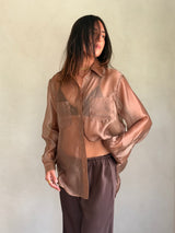 Melissa Button Down | Brown