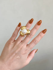 Pearl Flower Ring