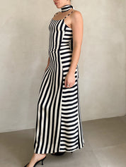 Striped Maxi