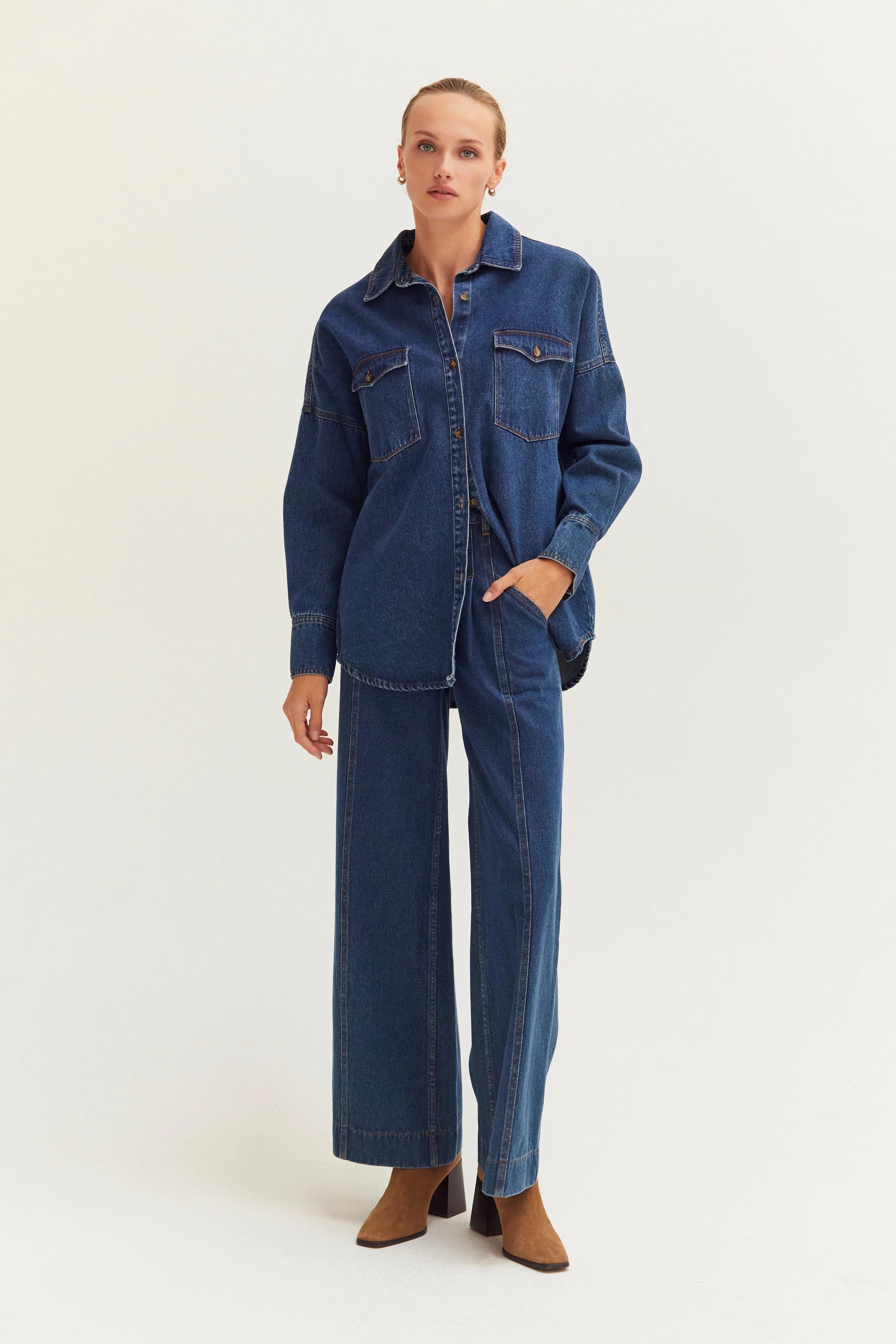 Gianna Button Down