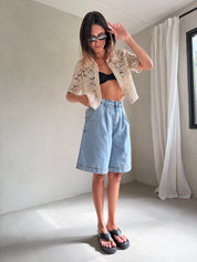 Brocade top by ASTR