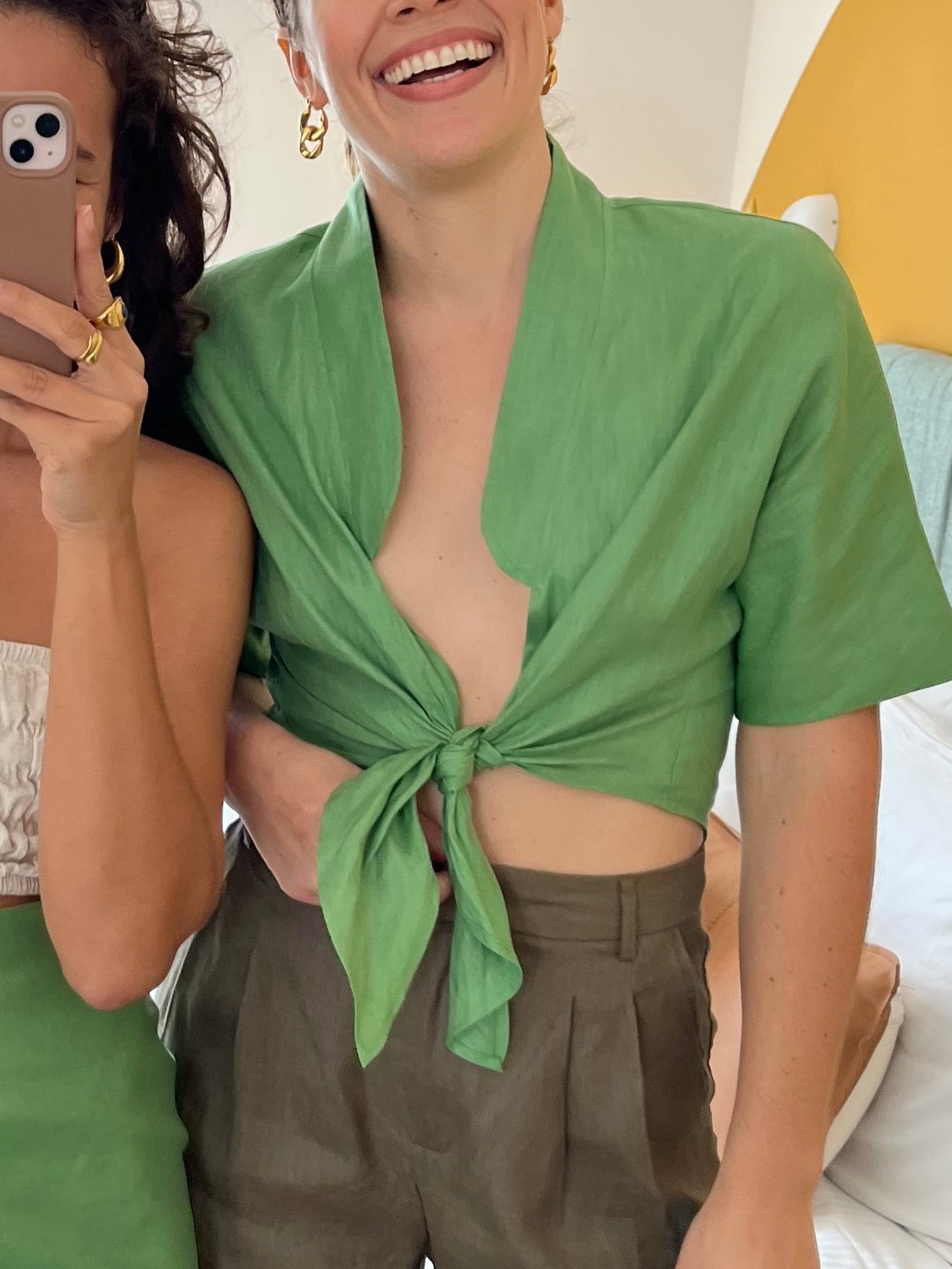 Micaela in Olive by Yayi
