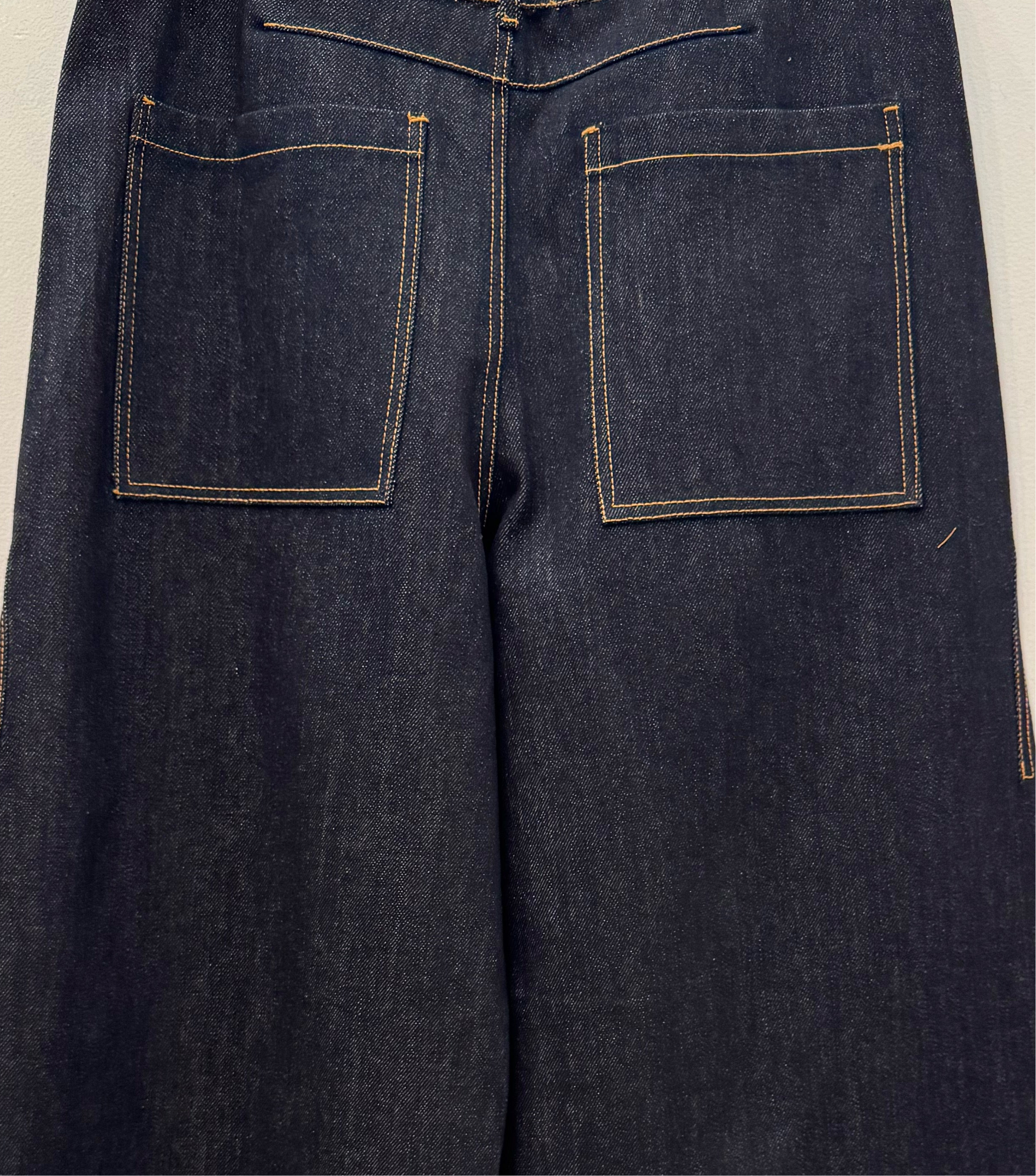 Indigo Wide Leg Jeans