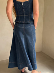 Denim Skirt by MR