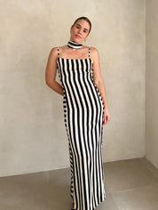 Striped Maxi