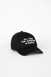 "All I Want For Christmas is Mariah" Cap by Intentionally Blank