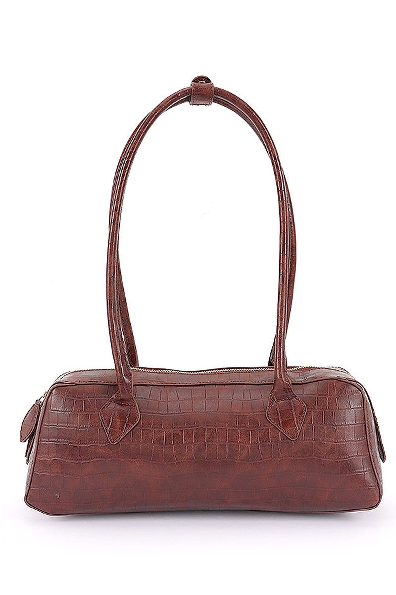 Croc Barrel Bag