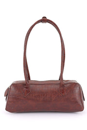 Croc Barrel Bag