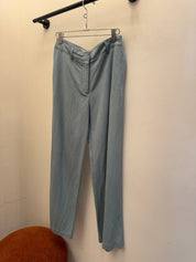 Aqua Linen Pants by Nice Things