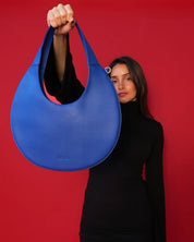 Agnes Moon Bag | Electric Blue