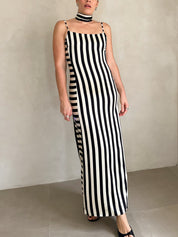 Striped Maxi