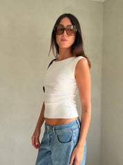 Boat Neck Top