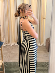 Striped Maxi