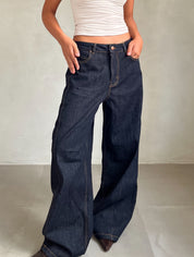 Indigo Wide Leg Jeans