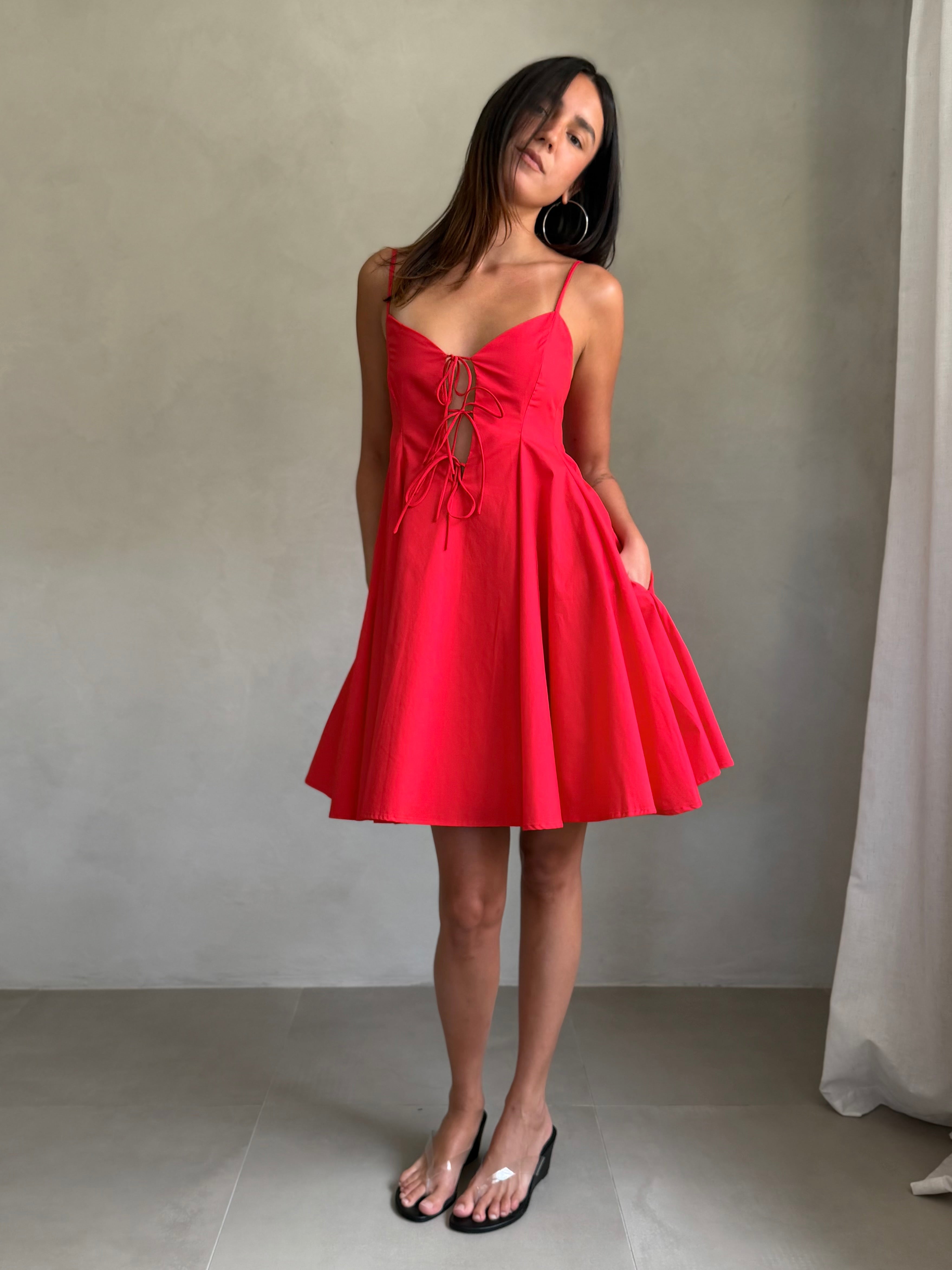 Lale Poplin Dress