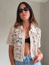 Brocade top by ASTR