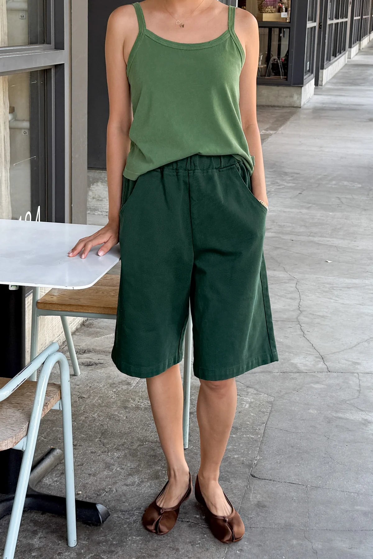 Liam Bermuda Shorts by Le Bon Shoppe
