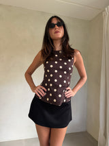 Agatha Polka Dot Blouse