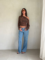 Leopard Top