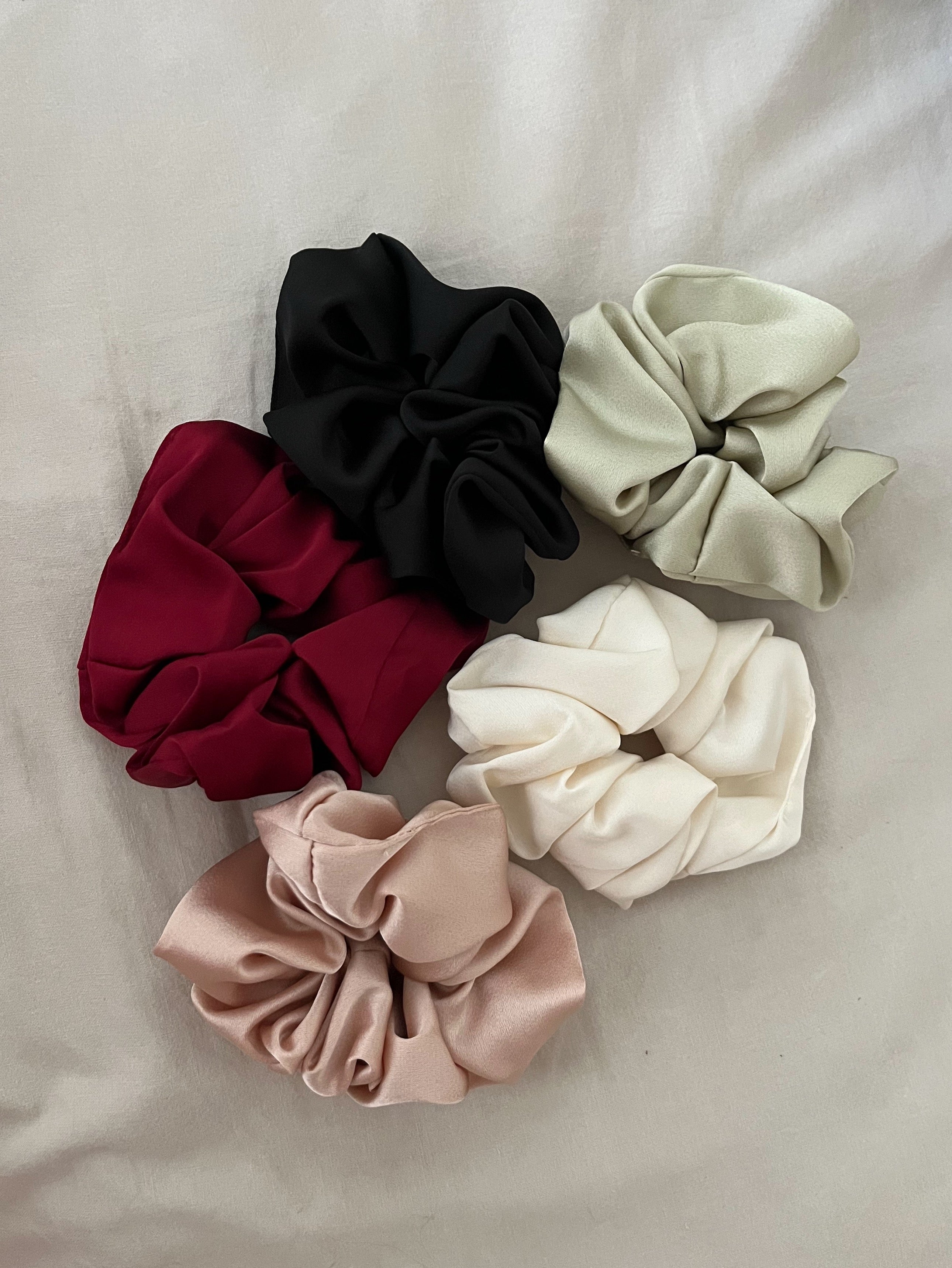 Satin Hair Scrunchie