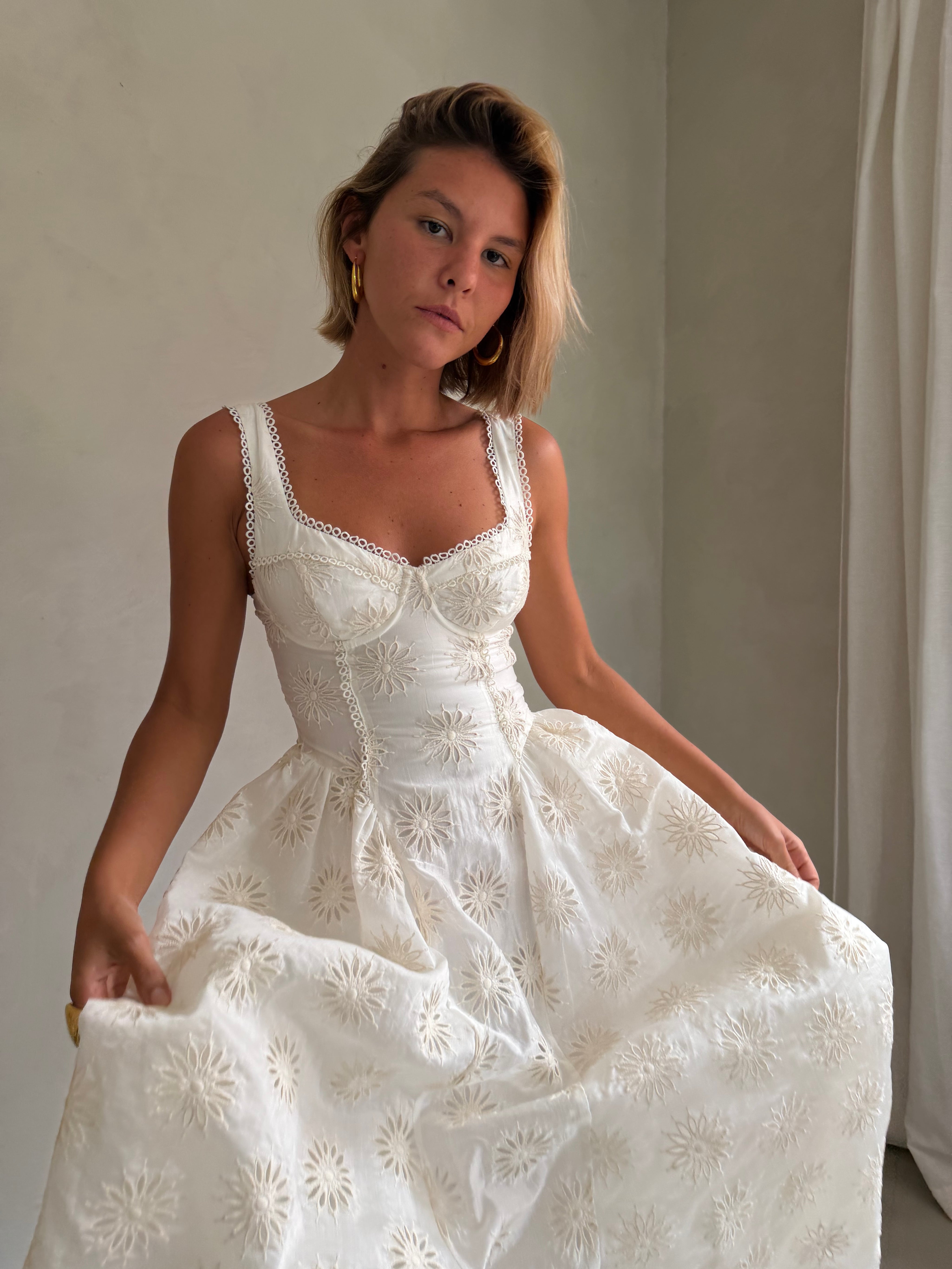 Caerwyn Eyelet Embroidery by ASTR