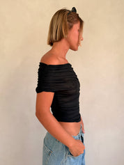 Zephyra Black Top by NIA