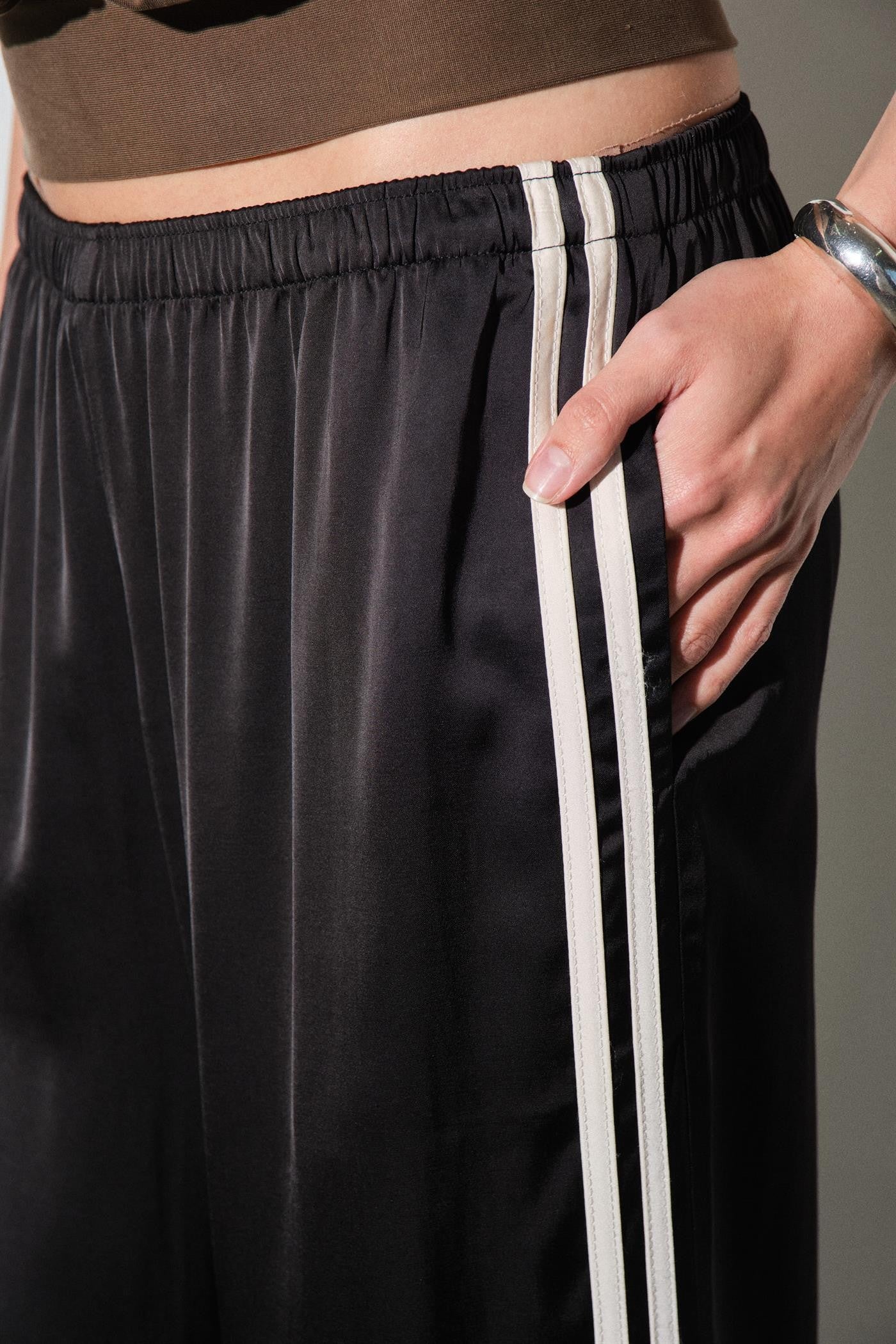 Track Pants Black & White