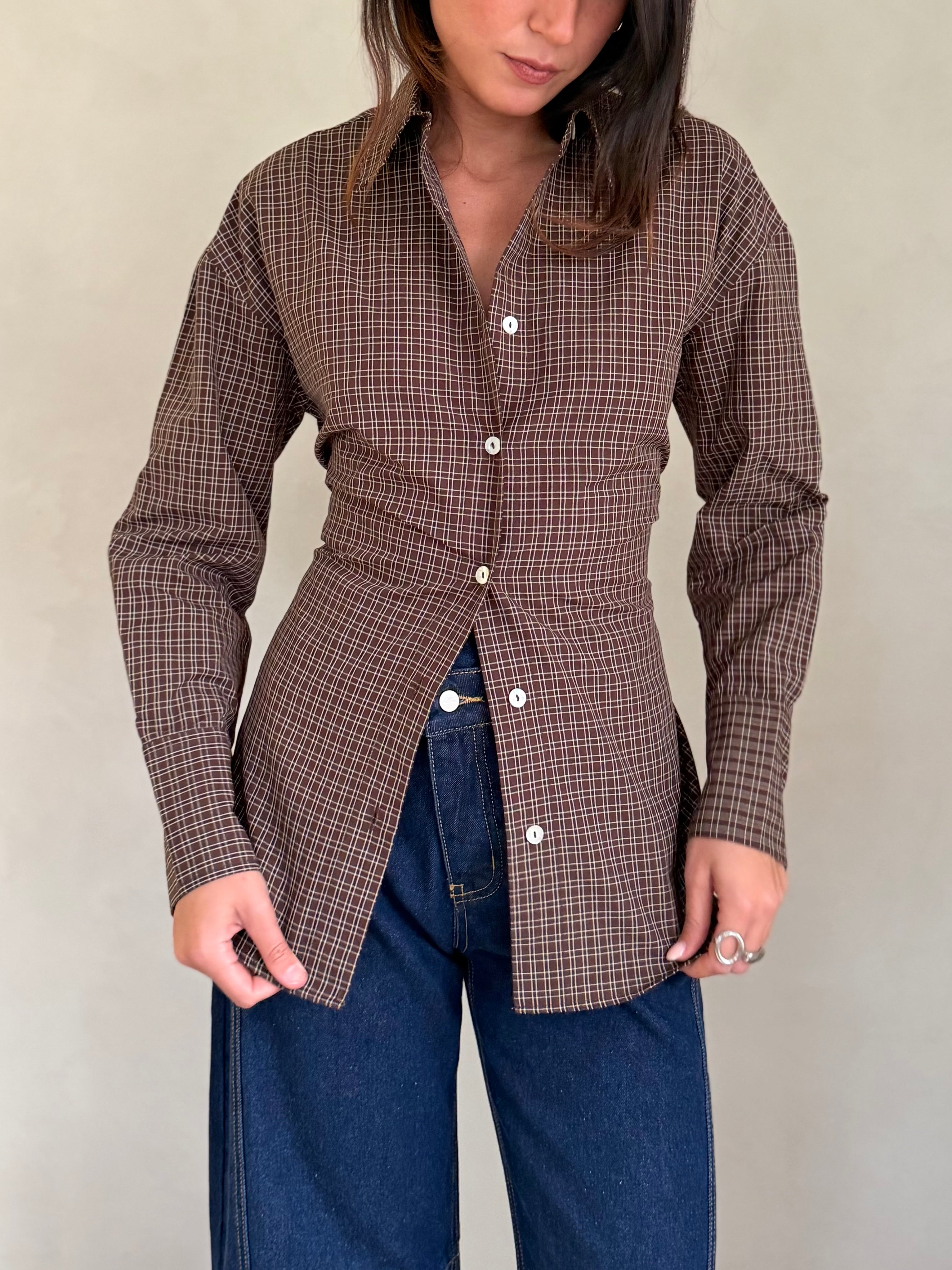 Jules Shirt | Brown By NIA