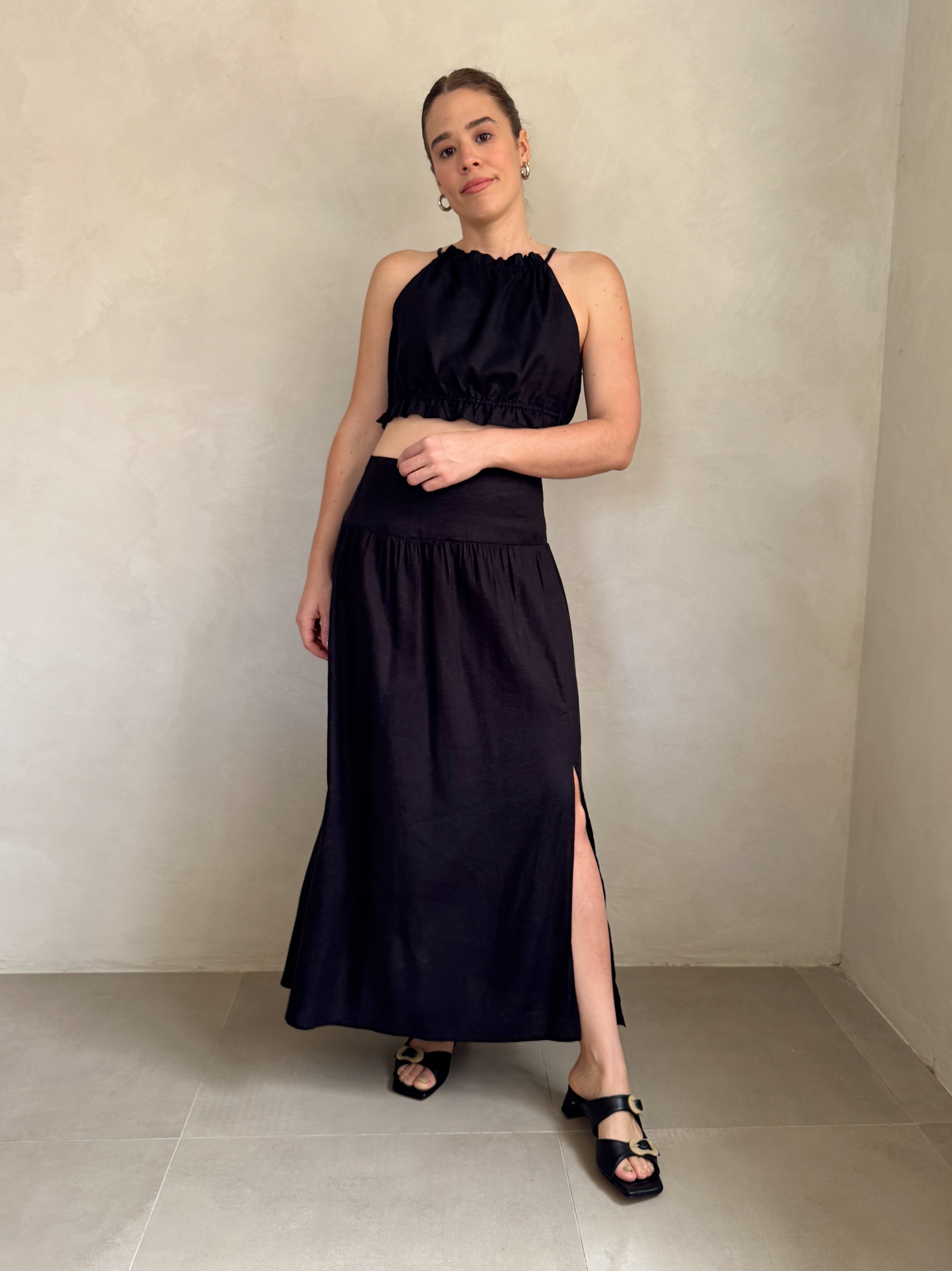 Layla Halter Skirt Set