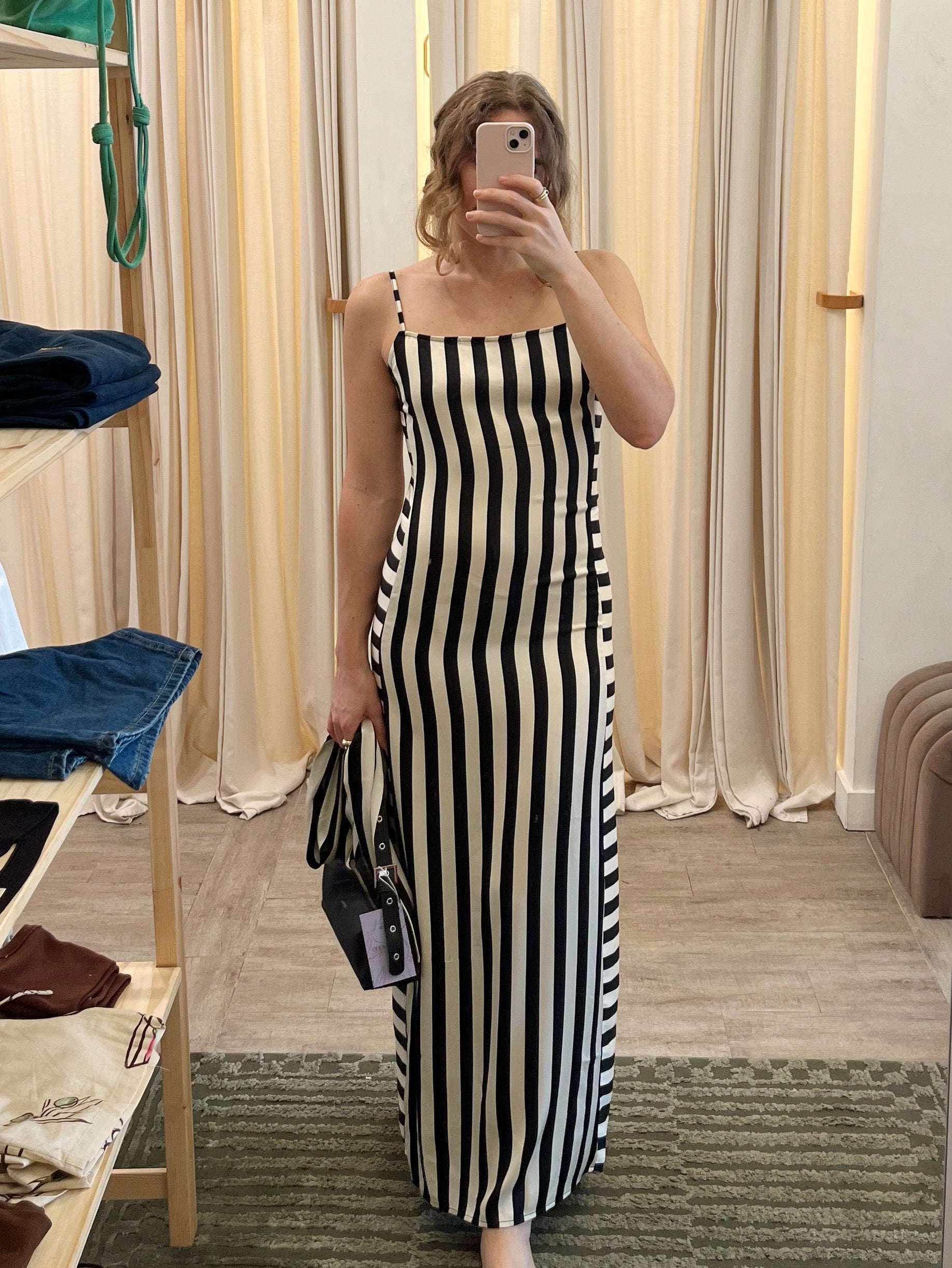 Striped Maxi