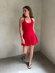 Bailey in Red Dress by NIA