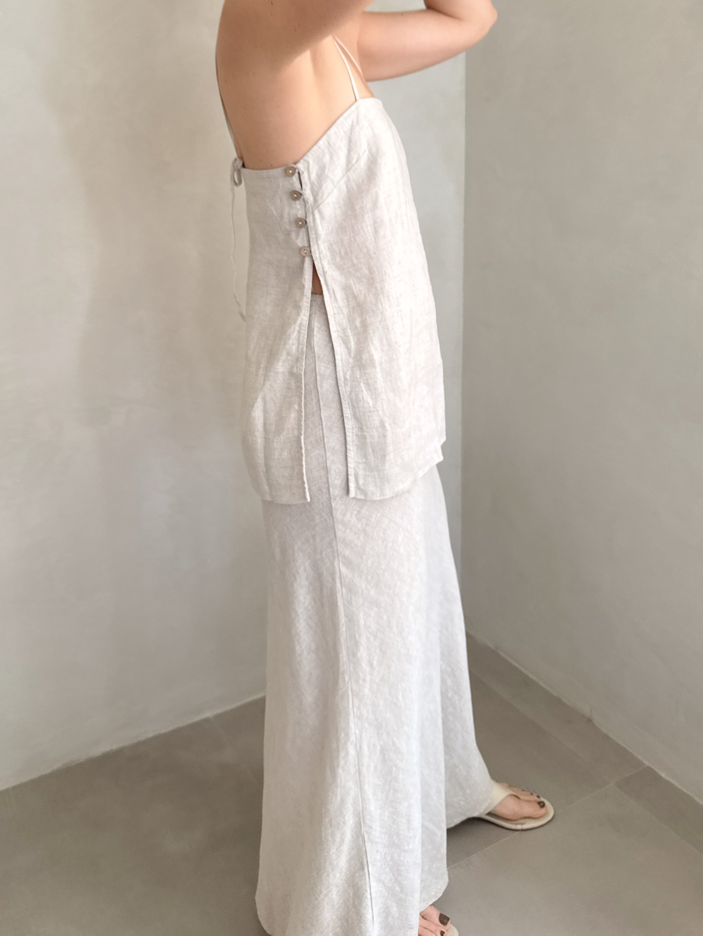 Linen Skirt by A.Ren