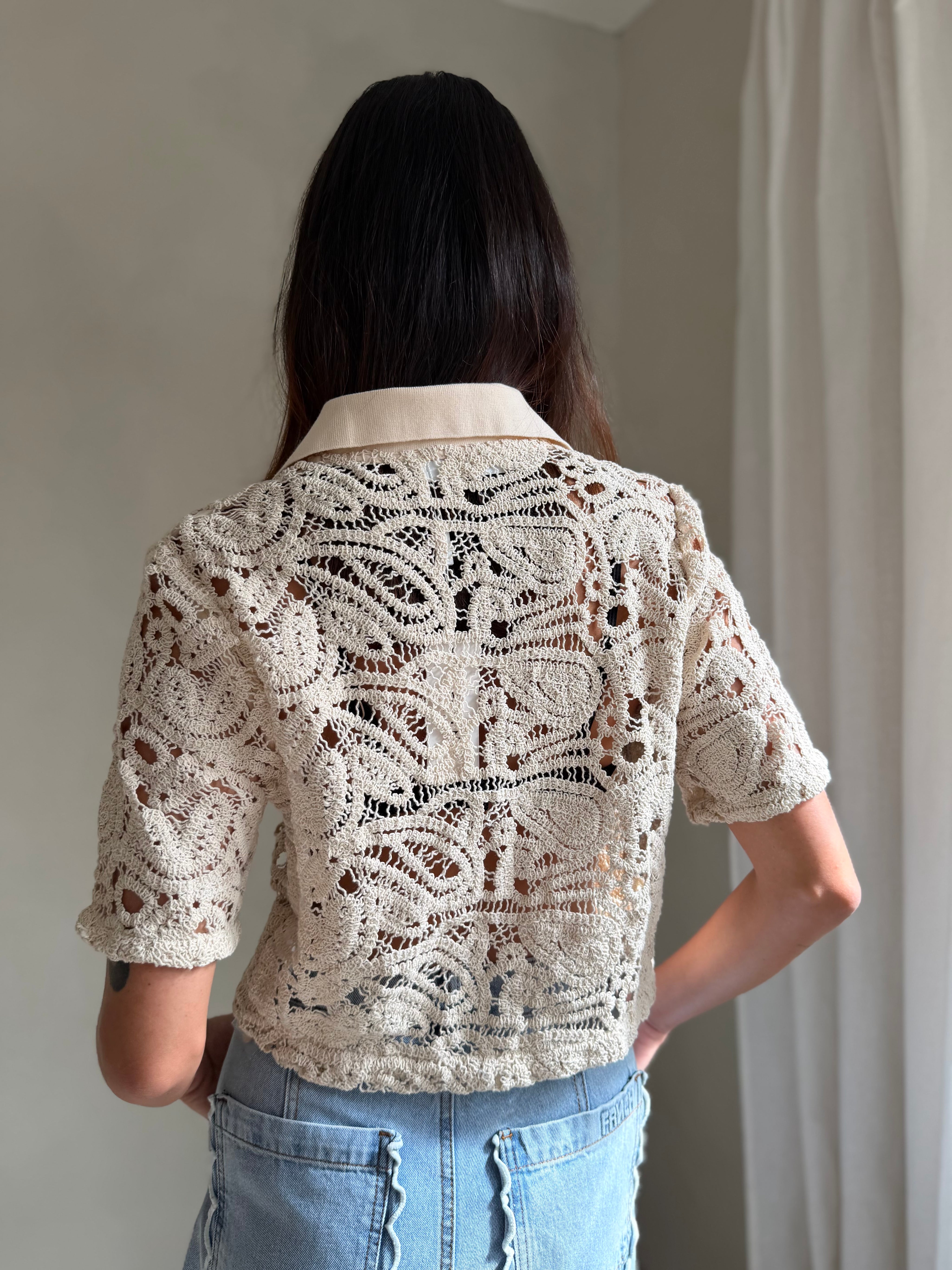 Brocade top by ASTR