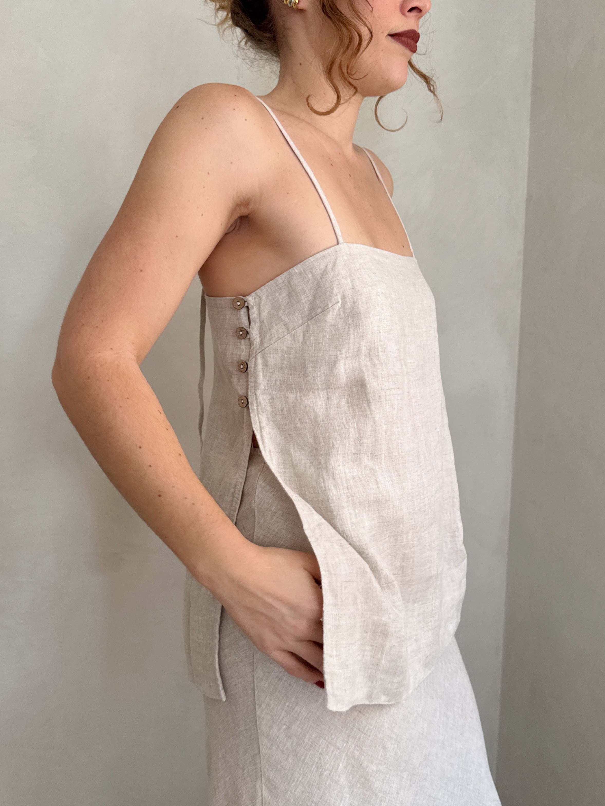 Linen Top by A.Ren