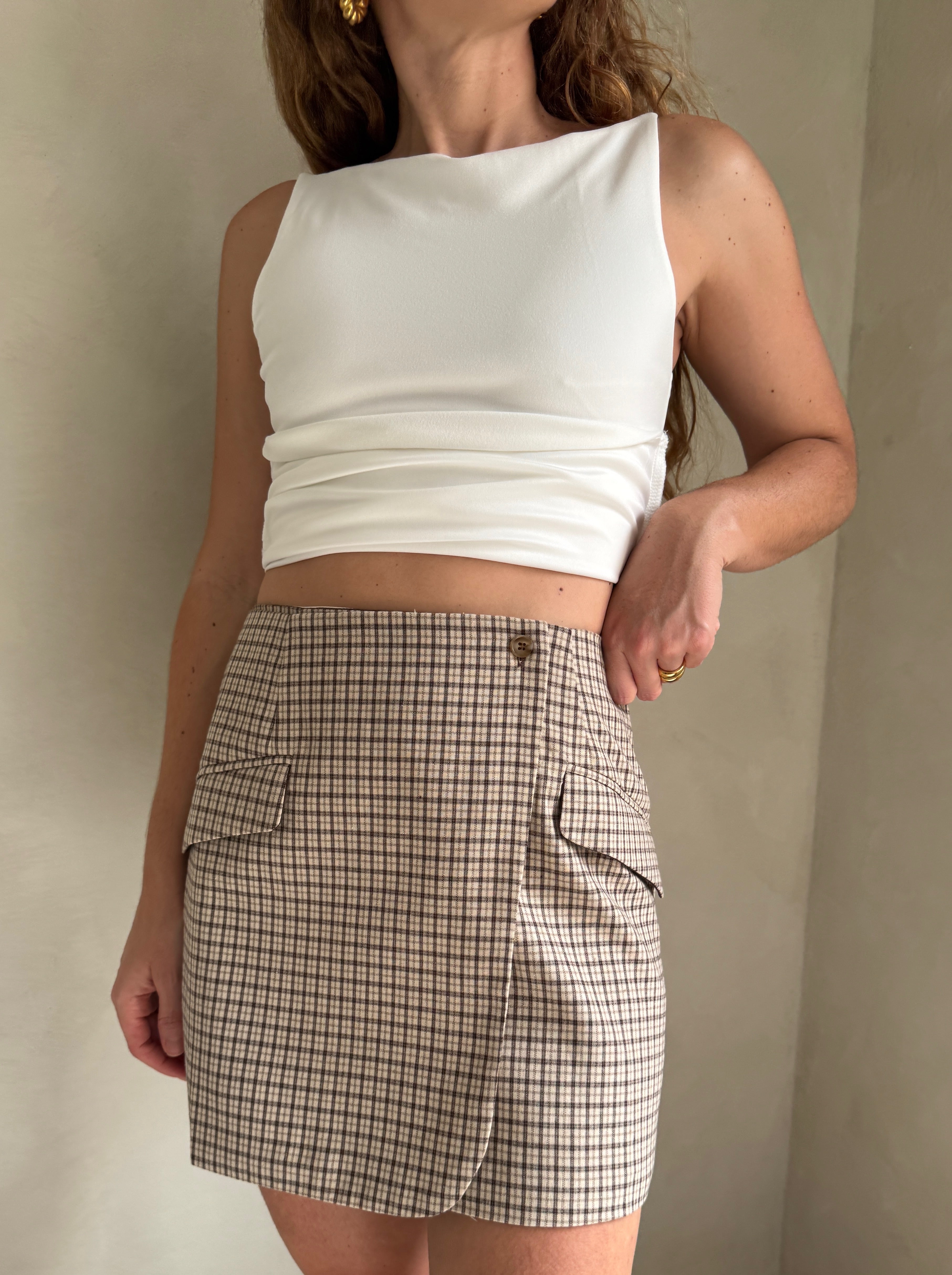 Ania Mini Skirt by Moonriver