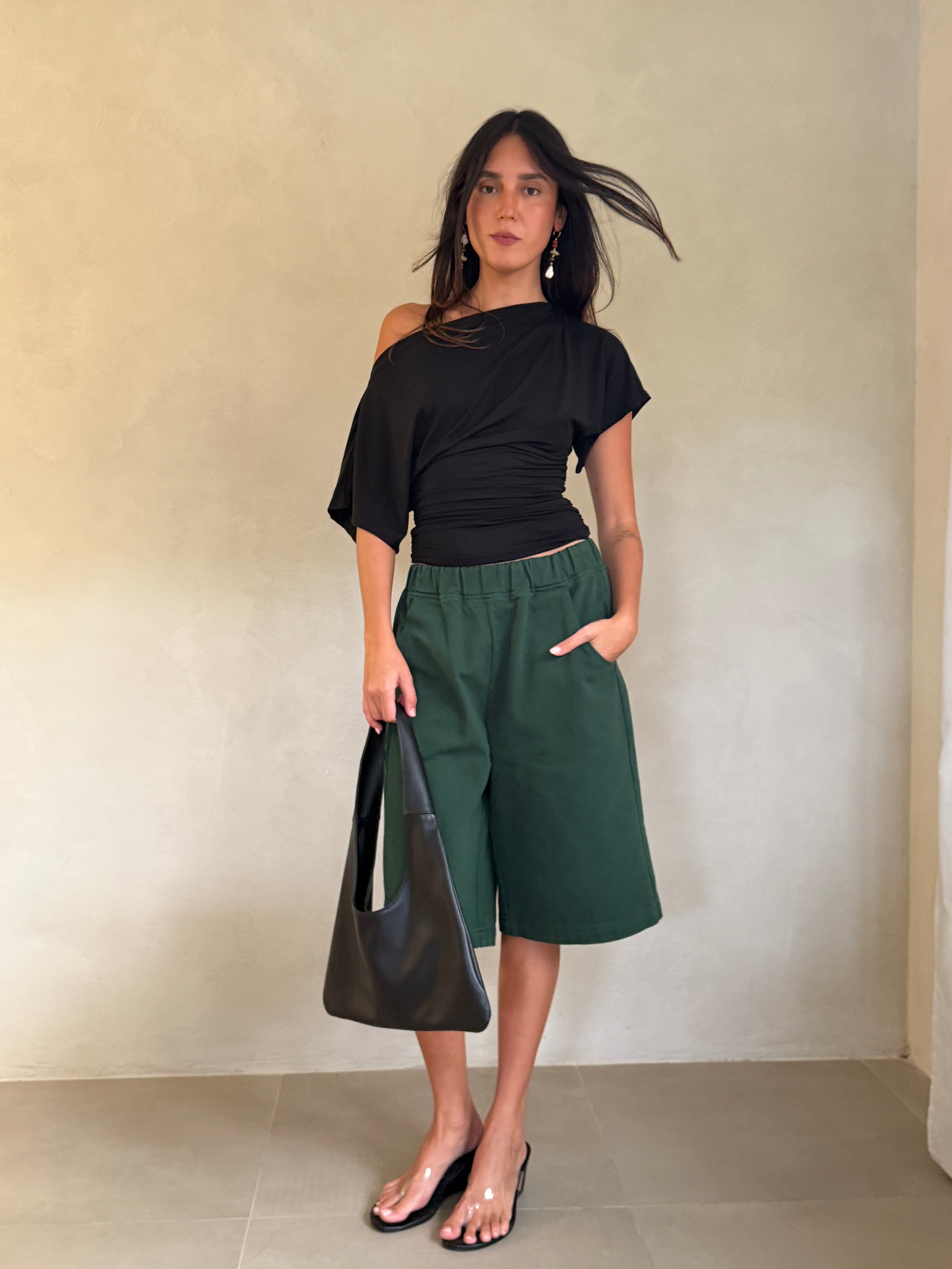 Liam Bermuda Shorts by Le Bon Shoppe