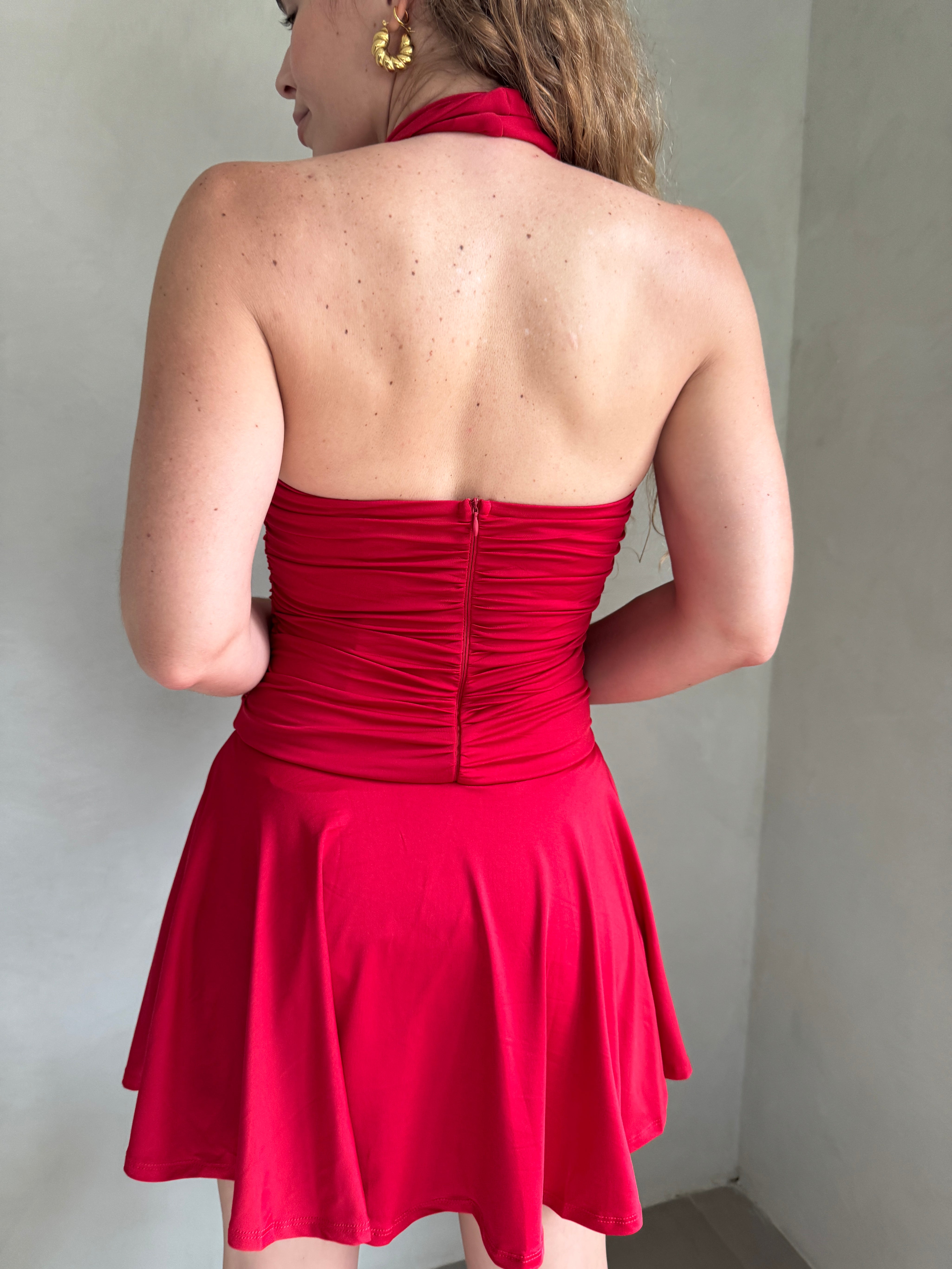 Bailey in Red Dress by NIA