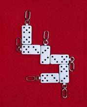Domino Bag Charm by Santos