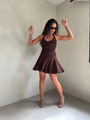 Bailey in Chocolate Dress by NIA